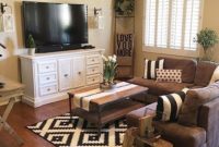 Amazing Rustic Farmhouse Living Room Decoration Ideas 39