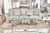 Amazing Rustic Farmhouse Living Room Decoration Ideas 46
