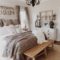 Awesome Rustic Farmhouse Bedroom Decoration Ideas 36