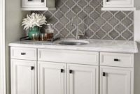 Awesome White Kitchen Backsplash Design Ideas 28