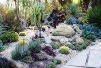 Beautiful Front Yard Rock Garden Design Ideas 20