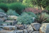 Beautiful Front Yard Rock Garden Design Ideas 30