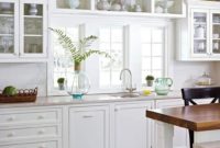 Best White Kitchen Cabinet Design Ideas 21