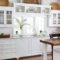 Best White Kitchen Cabinet Design Ideas 21