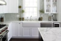 Best White Kitchen Cabinet Design Ideas 22