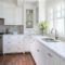 Best White Kitchen Cabinet Design Ideas 24