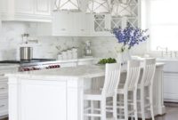 Best White Kitchen Cabinet Design Ideas 31