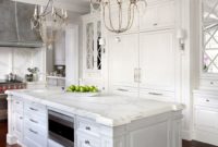Best White Kitchen Cabinet Design Ideas 33
