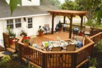 Cozy Backyard Patio Deck Design Decoration Ideas 11
