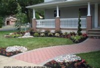 Stunning Front Yard Walkway Landscaping Design Ideas 15