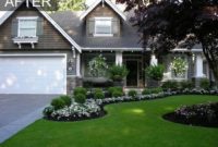 Stunning Front Yard Walkway Landscaping Design Ideas 26