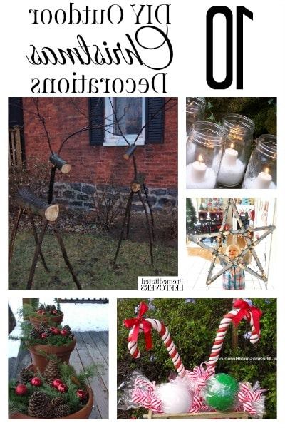 10 Diy Outdoor Christmas Decorations