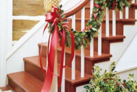 100 Awesome Christmas Stairs Decoration Ideas Digsdigs