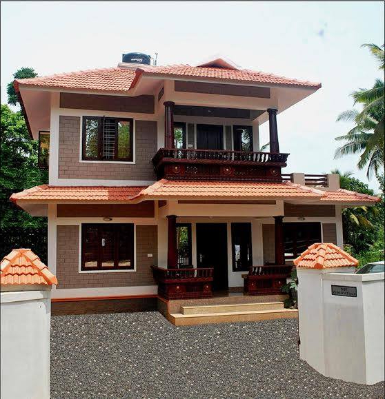 1100 Square Feet 3 Bedroom Traditional Kerala Style Double