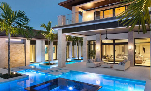 20+ Amazing Minimalist Swimming Pool Designs For Luxury Houses