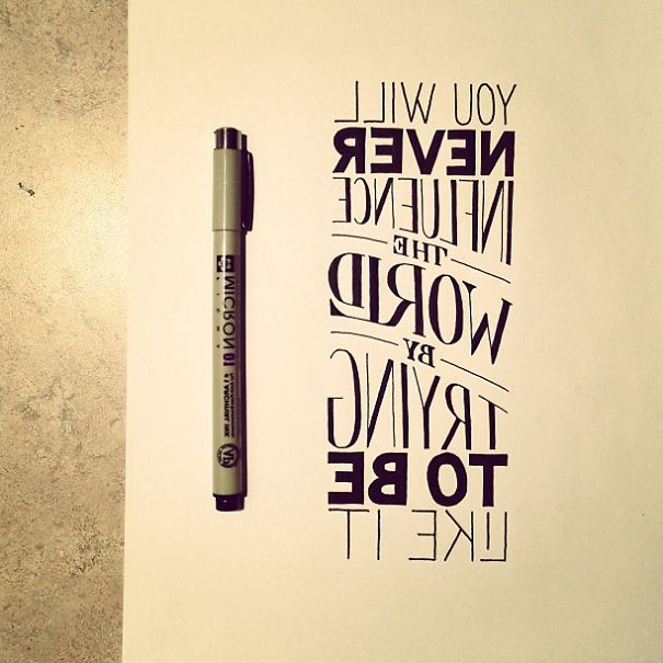 14 Wonderful Hand Lettered Quotes That Will Inspire You
