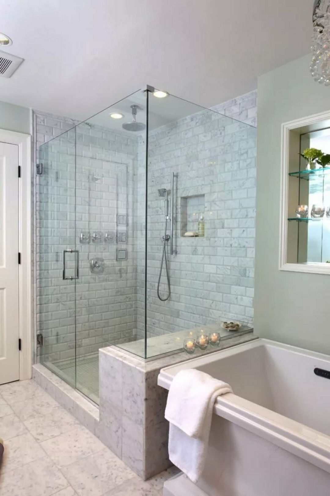 15 Gorgeous Bathroom Glass Wall Ideas You Must Try