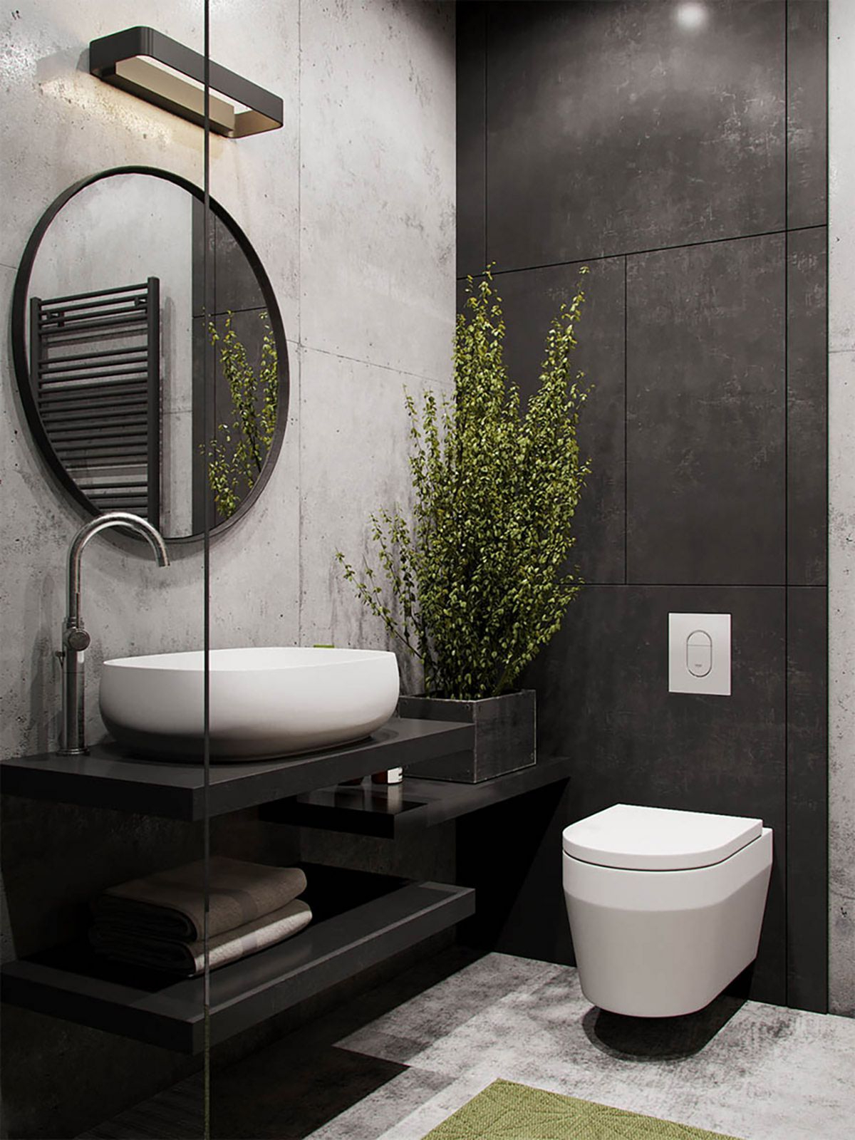 15 Gorgeous Industrial Bathroom Decoration Ideas The Most