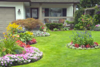 20+ Make Your Front Home Beautiful With Flower Beds Ideas