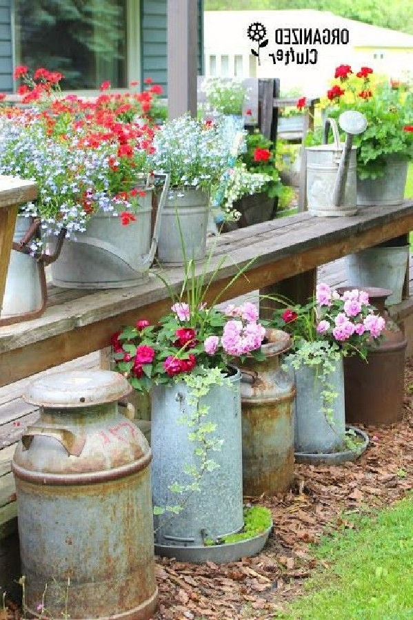 15 Most Brilliant Garden Junk Repurposed Ideas To Create