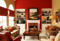 15 Red Themed Living Room Designs With Images Living