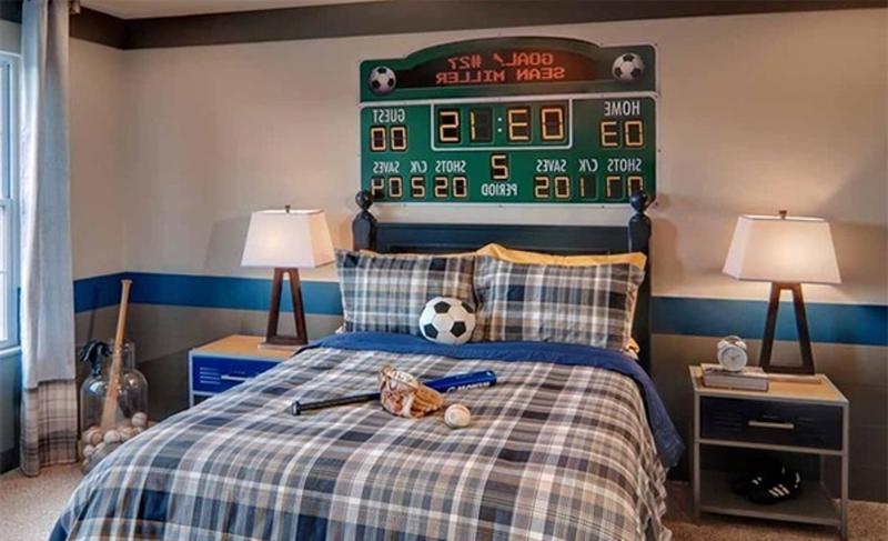 15 Sports Inspired Bedroom Ideas For Boys Rilane