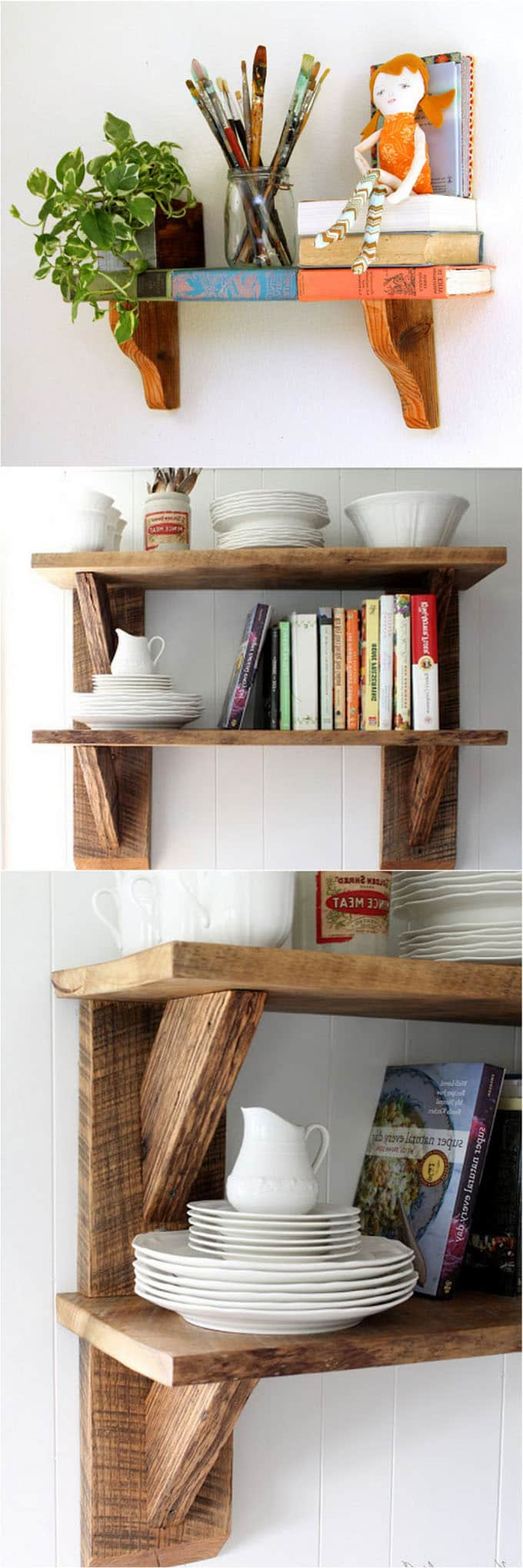 16 Easy And Stylish Diy Floating Shelves Wall Shelves