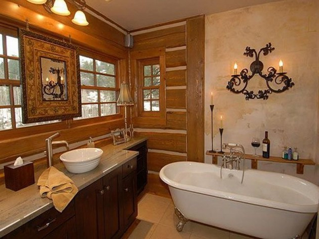16 Extraordinary Rustic Bathroom Design Ideas