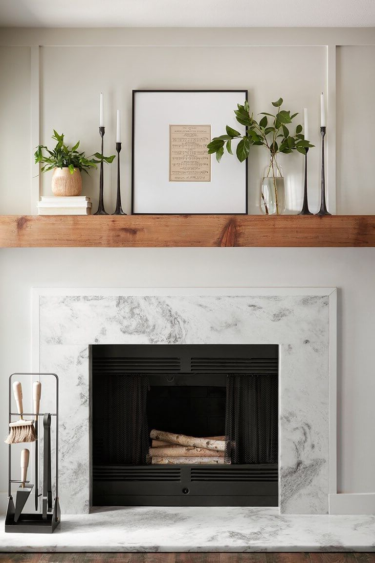 17 Beautiful Fireplace Surround Ideas That Will Bring