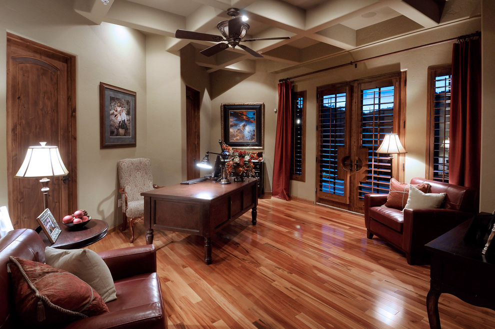 17 Fantastic Southwestern Home Office Designs That Will