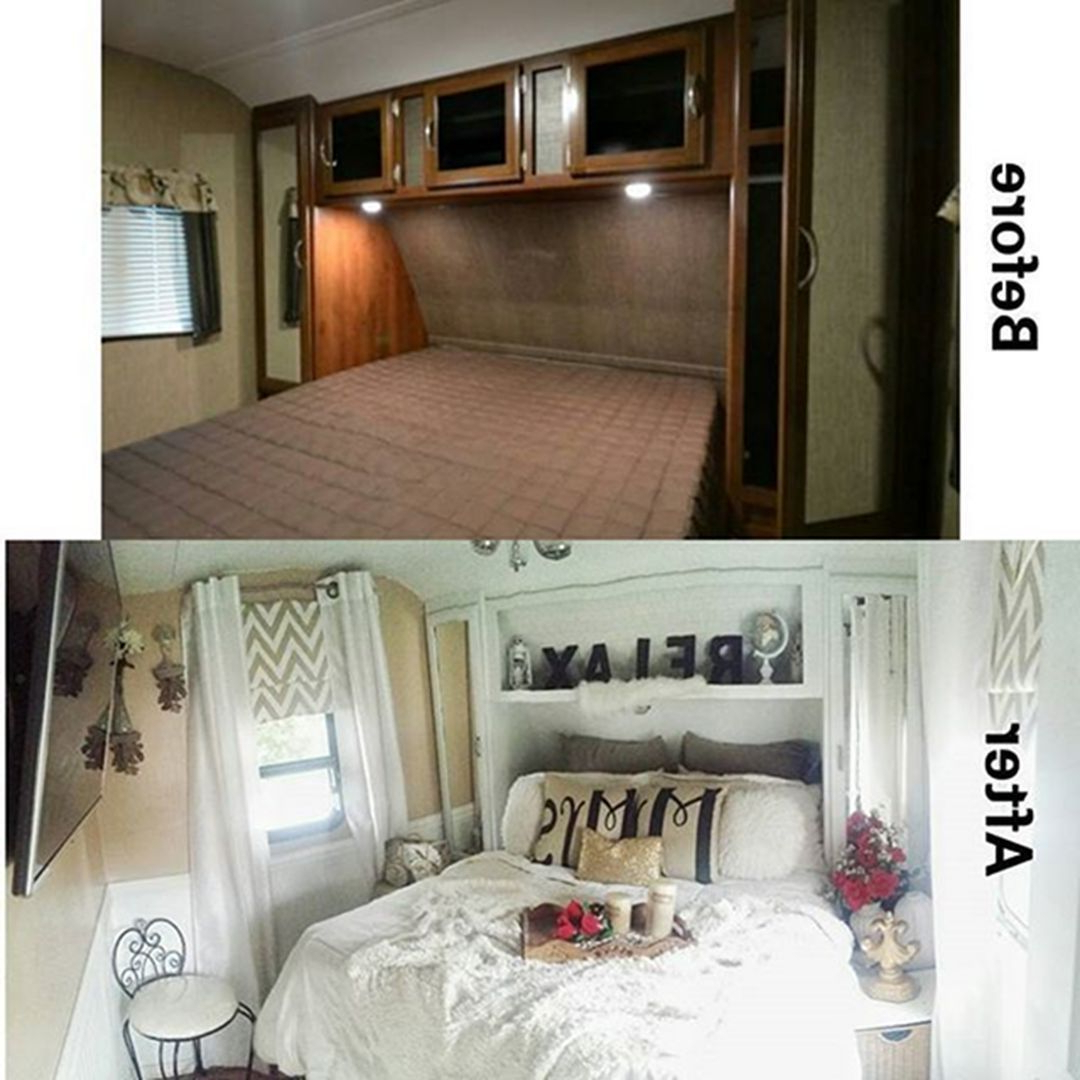 19 Top Rv Bedroom Remodel With Before And After Pictures