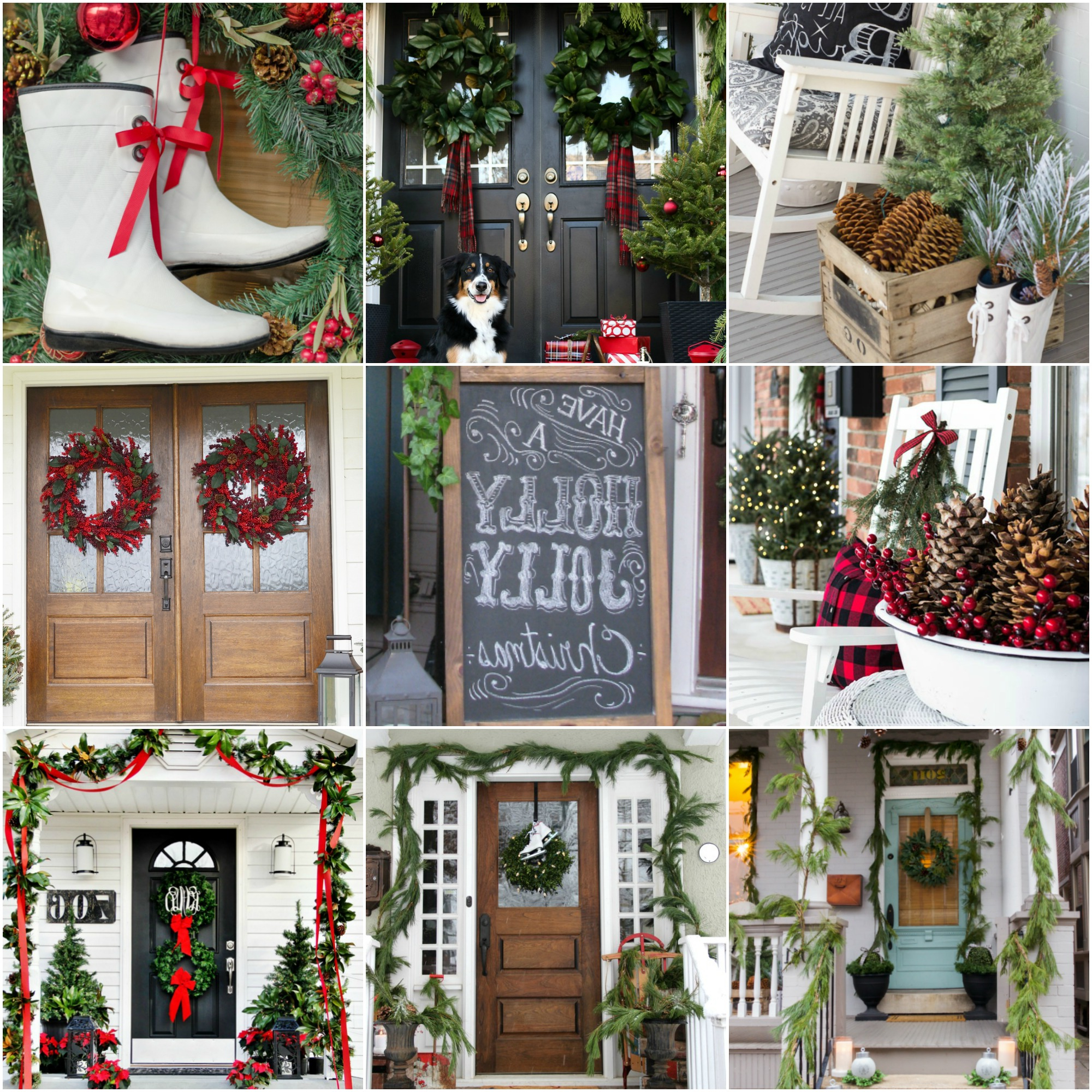 20 Beautiful Christmas Porch Ideas Diy Christmas Decorating