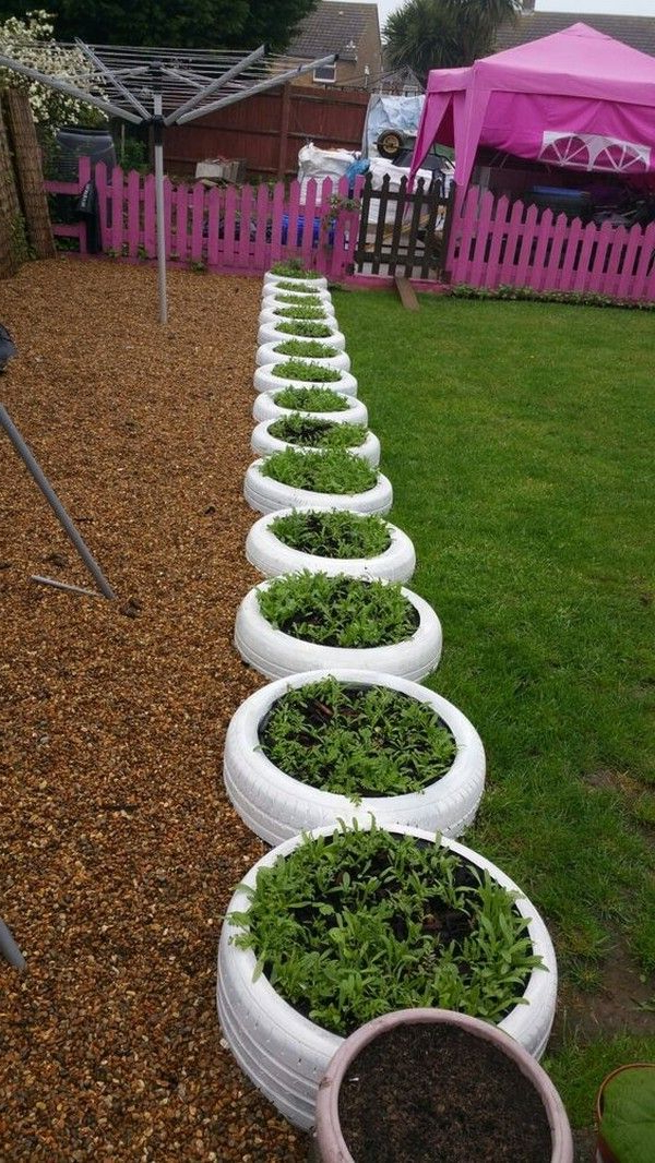 20 Diy Tire Planters That Will Catch Your Attention Yard
