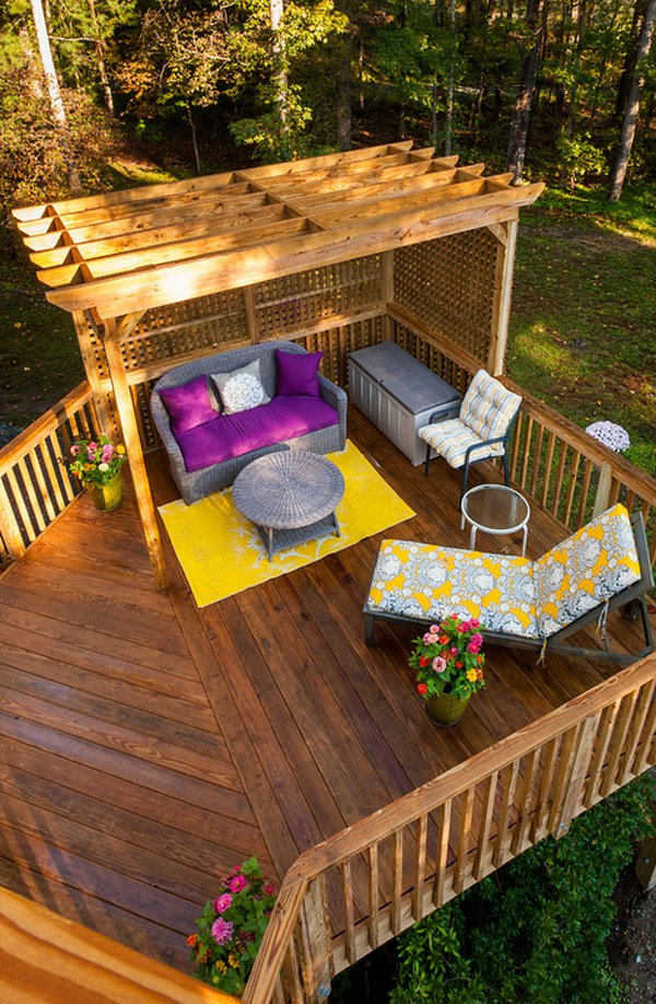 20 Timber Decking Designs That Can Append Beauty Of Your