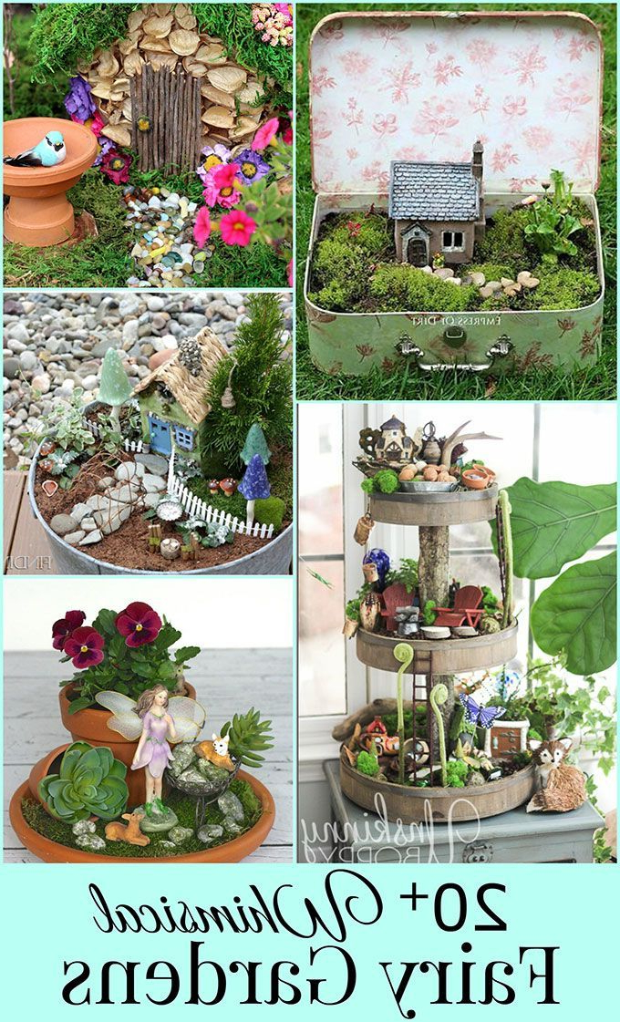 20 Whimsical Diy Miniature Fairy Garden Ideas With Images