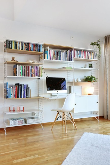 21 Charming Scandinavian Study Space That Abound With
