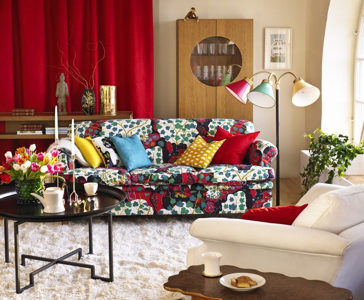 21 Inspiring Ideas For A Colorful Living Room Colourful