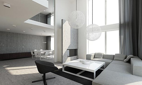 21 Stunning Minimalist Modern Living Room Designs For A