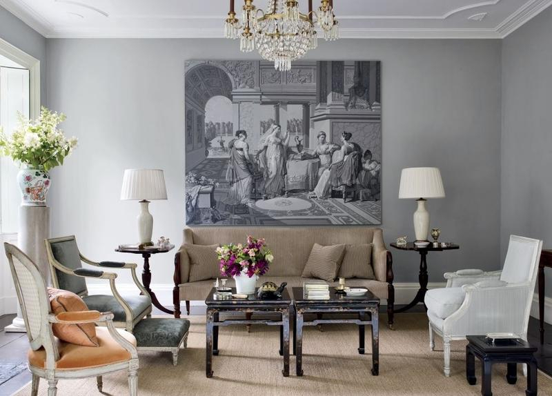 23 Superbly Refined Gray Living Room Designs Rilane
