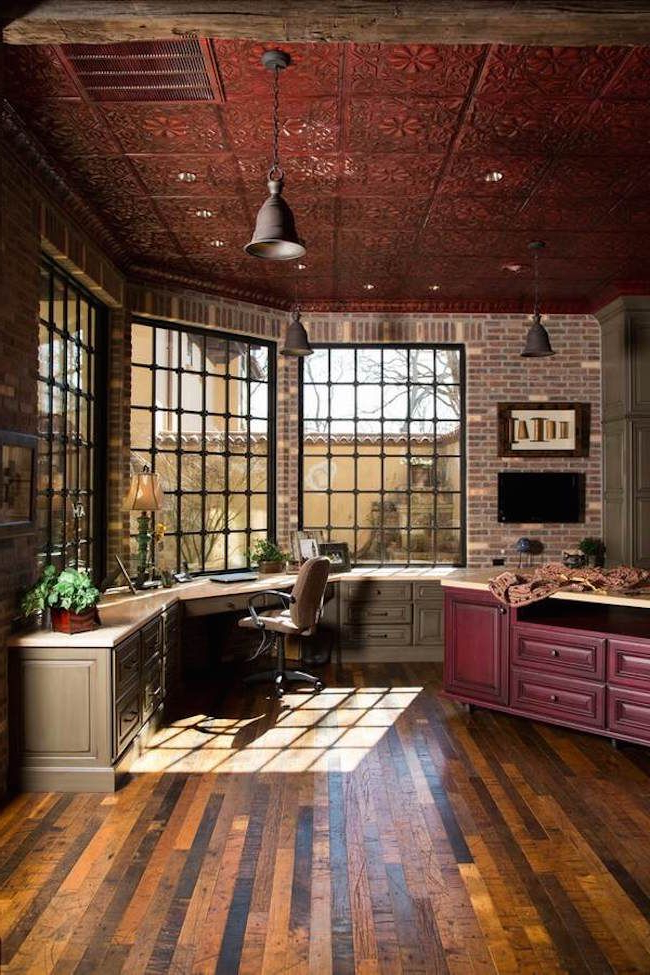 25 Awesome Rustic Home Office Designs Rustic Home