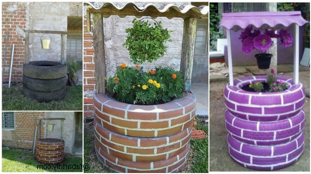 25 Inspiring Tire Planter Ideas To Add To Your Outdoor