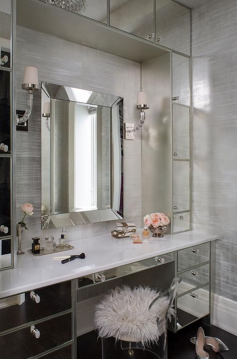 25 Most Inspiring Bathroom Vanity With Seating Area Ideas