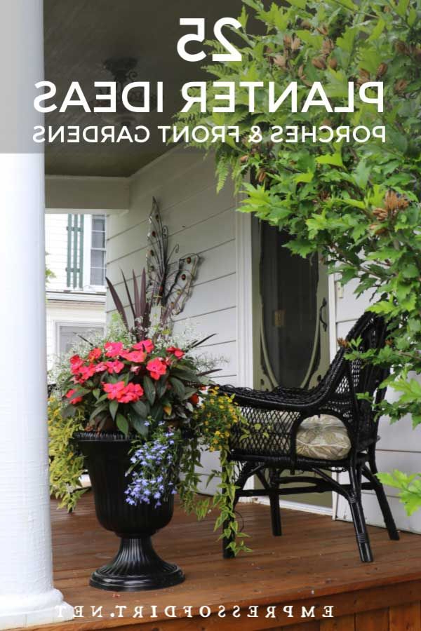 25 Planter Ideas For Porches And Front Gardens Flower