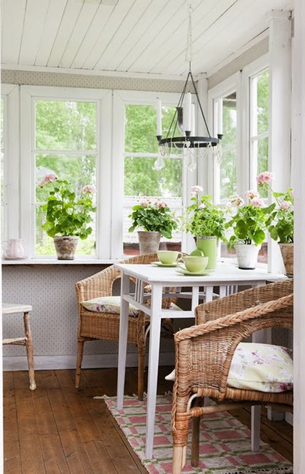25 Stunning White Sunroom Ideas Sunroom Decorating