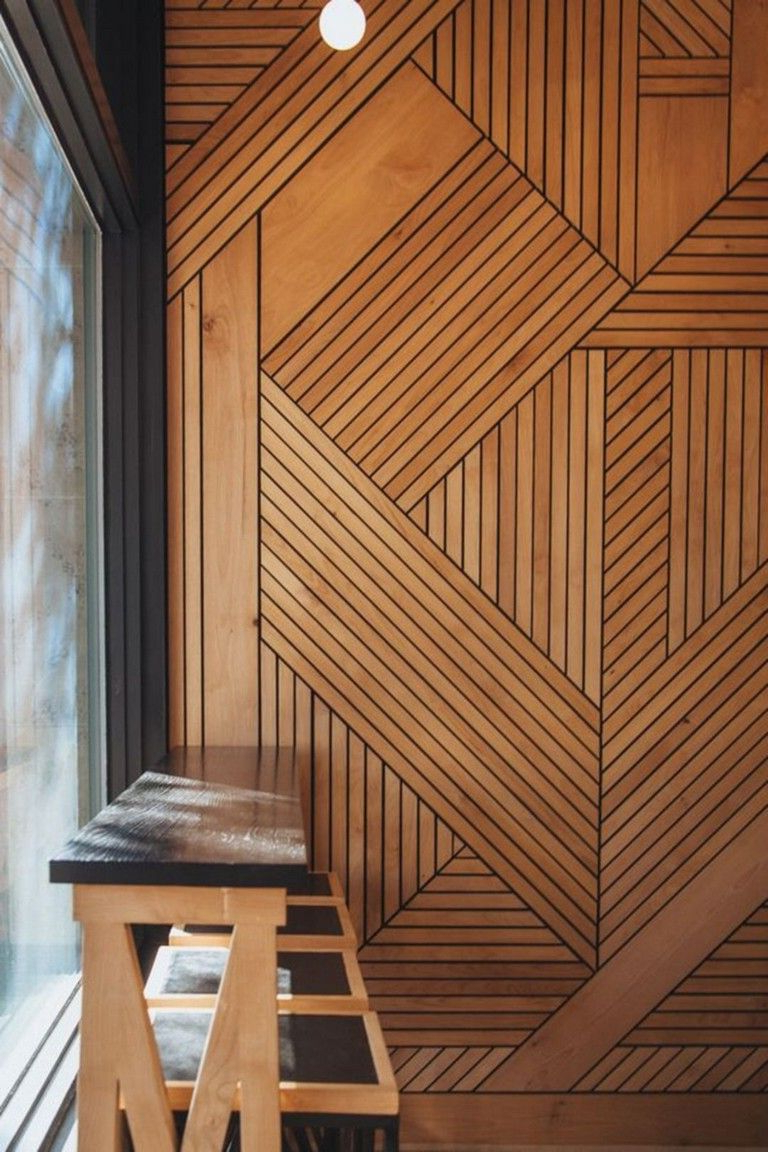 25 Stunning Wood Wall Covering Ideas For Amazing Home