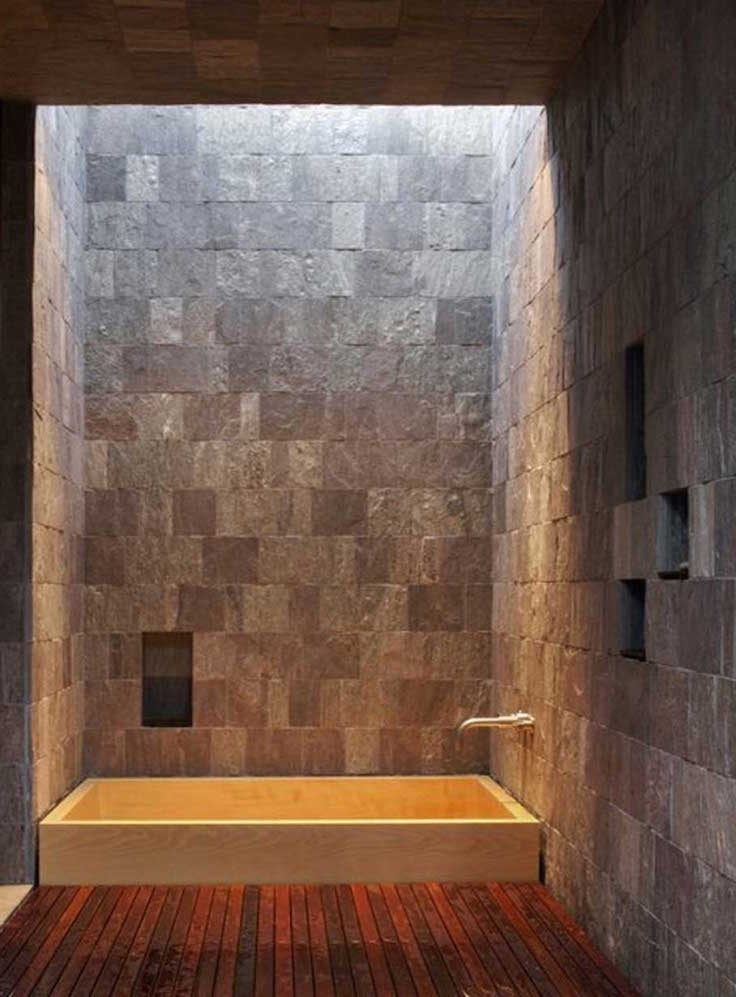 27 Incredible Raw Stone Bathroom Design Ideas Interior God