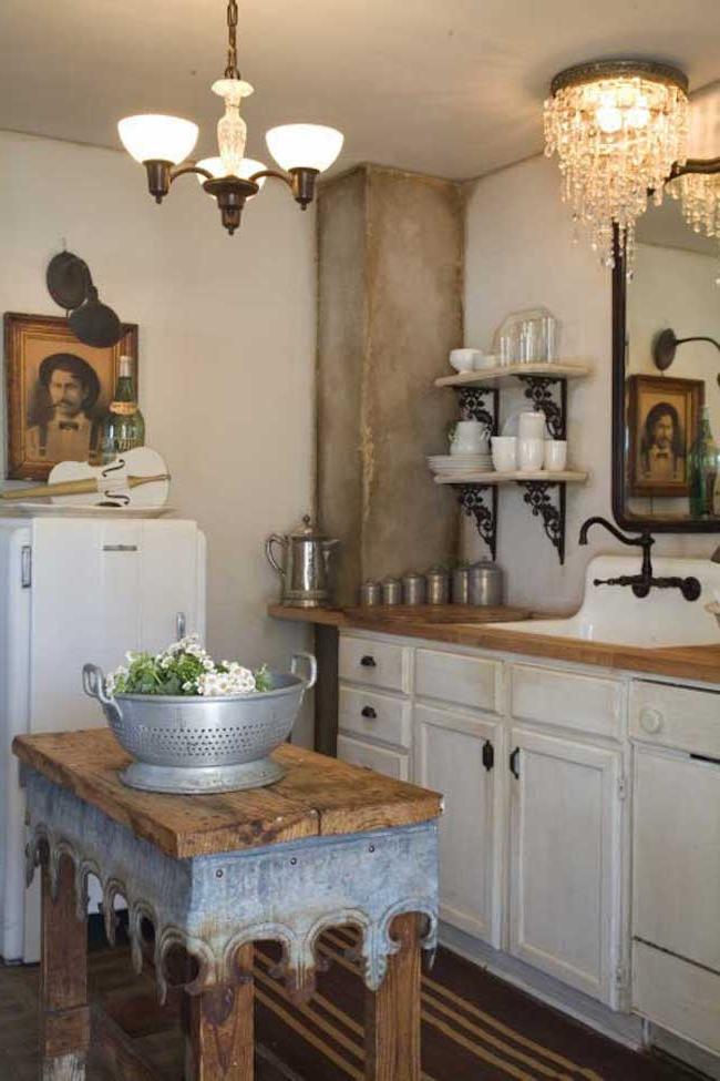 27 Vintage Wooden Kitchen Island Design Ideas Interior God