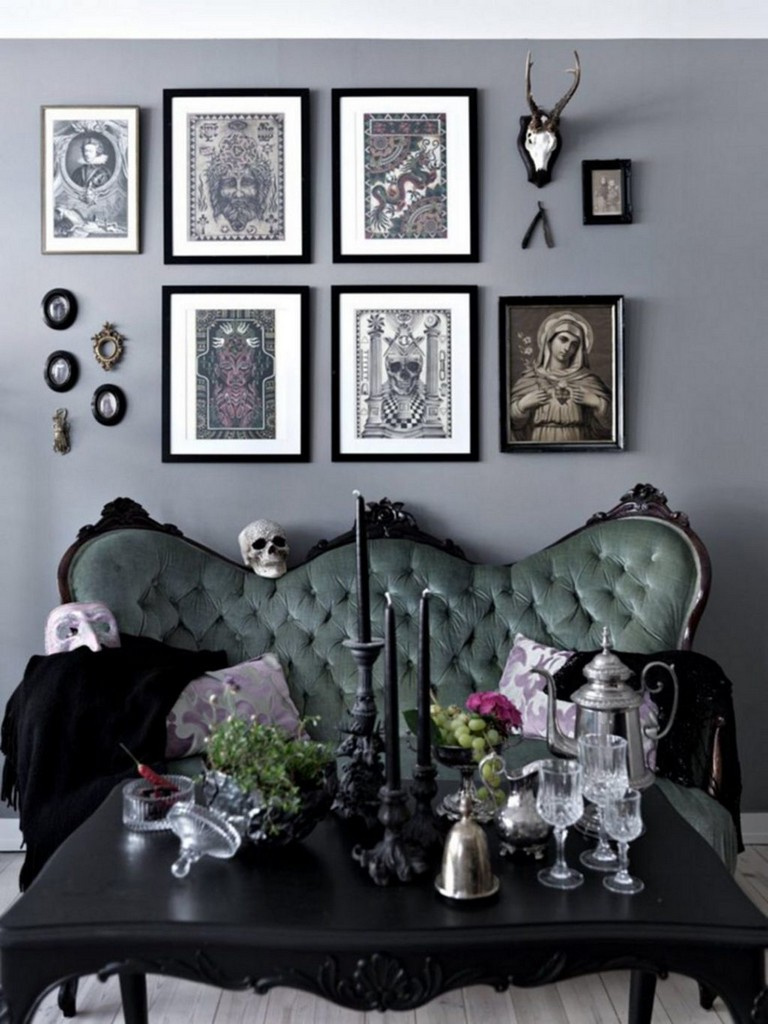 28 Remarkable Goth Living Room Ideas For Inspiration