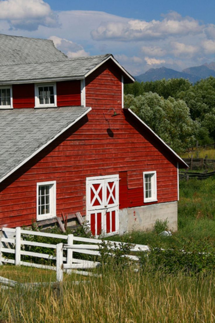 2946 Best Barns Images On Pinterest Barn Farms And Red