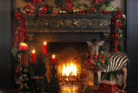 30 Amazing Fireplace Mantel Decor For Christmas Ideas
